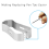 Marker Pen Tips Replacement for 2 - -Metal Nibs,Tips with Tool 7