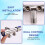 Robinet d'angle pour salle de bain, toilettes, machine à laver, bidet, 5 pièces, double commande, 1 entrée, 2 sorties 8