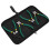 4 Piece Circlip Pliers Set, Includes Snap Circle for Mini Internal & External Use, Straight Bent Tips 8