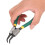 4 Piece Circlip Pliers Set, Includes Snap Circle for Mini Internal & External Use, Straight Bent Tips 9