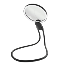 Draagbare, flexibele nekloep met 24 LED-lampjes HD-leesjuwelen voor ouderen
