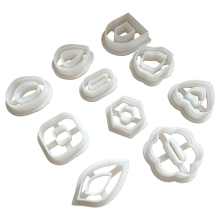 Ausstecher aus Polymer Clay – 10 Stück Boho-Ausstecher, geometrische Werkzeuge für Schmuck, Set