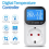 Digital Temperature Controller Socket Outlet Thermostat with Time Sensor Probe Heating Cooling Switch 16A EU Plug 4