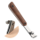 Adjustable Edge Creaser for Leather Crafting and Working Tools, Stainless Steel with Black Walnut Handle A 2