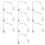 Washing Machine Motor Board Sensor 228C20769003 Switch Replacement Parts,10pcs 2