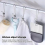 Long Tail Clip Windproof Clothespins with Hooks 30pcs Stainless Steel Strong Grip Space-Saving 4