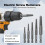 Screw Extractor Set,10 Pcs Extractor,1/4inch Hex Shank Broken Extractor,Screw Remover & Bit Set 4