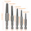 Screw Extractor Set,10 Pcs Extractor,1/4inch Hex Shank Broken Extractor,Screw Remover & Bit Set 9