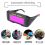 Welding Goggles Automatic Light-Changing Glasses for Welders Protection 4
