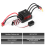 WSDT-60A RC Sensorless Brushless Waterproof 60A ESC Suitable for 1/10 ,Compatible with Various Servos 5