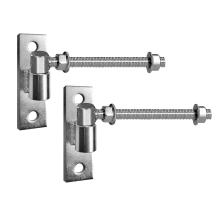Hochleistungs-Torscharniere für Holz- und Metalltore, 8-Zoll-J-Bolzenscharnier, 2er-Pack – Ideal Farm Barn Gates
