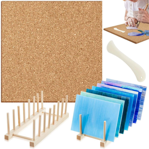 Set di strumenti e accessori per vetrate colorate