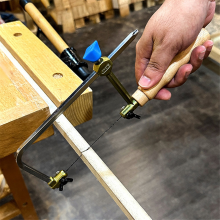 DIY Houten Handvat Draadzaag MINI U-type Metalen Handkap Professionele Snijgereedschappen voor Diverse Materialen