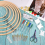 Embroidery Hoop Kit Includes: Hoop, Needle, Vintage Scissors, Needle Threader, Thimble,Floss Spool 4