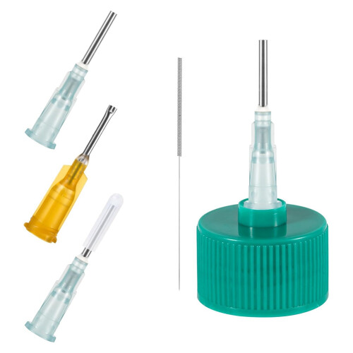 41pcs Precision Applicator Caps Set, Tip for 2oz Acrylic Paint Bottles Bottle 1