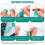 41pcs Precision Applicator Caps Set, Tip for 2oz Acrylic Paint Bottles Bottle 6