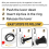 Zip Tie Organizer Kabelhouder Glow in the Dark Sterke Efficiënte Oplossing 4PCS 3