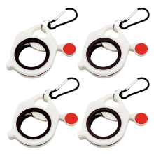 Zip Tie Organizer Kabelhouder Glow in the Dark Sterke Efficiënte Oplossing 4PCS