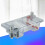 Horizontal Electrophoresis Tank Gel Experiment Biological Teaching Experimental Instrument Tool 6