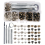 Leather Working Kit Leather, Tools, Punch Sets, Storage Box for Stitching Punching Cutting 2