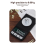 USB Charging High Precision Carat Scale Jewelry Medicinal Materials Multi-Function Electronic Black 3