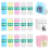 15 Rolls Thermal Sticker Paper for Mini Printer Maker, 9 Colored and 6 White 3
