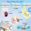 15 Rolls Thermal Sticker Paper for Mini Printer Maker, 9 Colored and 6 White 5