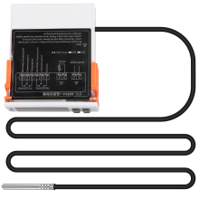 -8080A + Digitaler Thermostat Temperaturregler Kühlschrank Kühlung Automatischer Abtautimer Einzelsonde