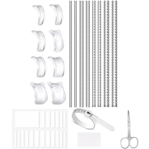 für lose Ringe mit Ringgrößen-Messwerkzeug, Plug-in-Guards-Straffer-Set 1