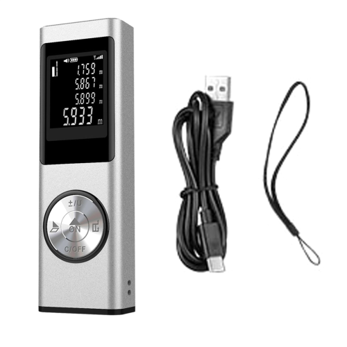 40M Smart Digital Laser Distance Meter Range Portable Rangefinder Finder Mini Handheld Measuring Tool 1