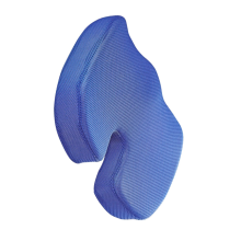 Ergonomisch geheugenkatoenen studentenkussen voor de kont, aambeien, kantoor, zittend artefact, blauw