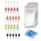 Lot de 60 bouchons de vin en silicone pour bouteilles de vin 1