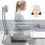 Cuscino ergonomico in memory foam per ufficio, sedia anti-emorroidi per auto 6