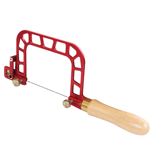 Woodworking Special Hand-Made Wire Saw, Pattern Aluminum Alloy Hand Multi-Function Curved Saw 2