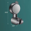 New Horizontal Setting,Suction Cup Handheld Shower Head Holder ,Large Supports,Wall Mounted Black 6