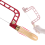 Woodworking Special Hand-Made Wire Saw, Pattern Aluminum Alloy Hand Multi-Function Curved Saw 9