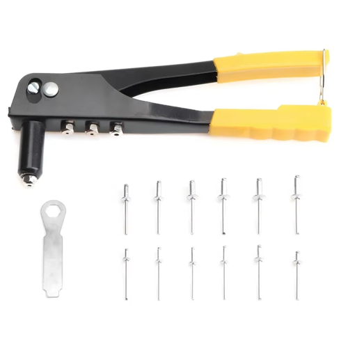 200Pcs Heavy Duty Riveter Set Aluminum Blind Rivets Assortment Kit Hand Tools Rivet Nut Tool 2