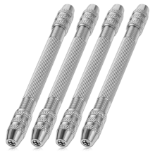 4-delige dubbele naaldtang DIY handboor draaddraaigereedschap voor het maken van sieraden