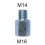 Adaptateur de meuleuse d'angle, vis de conversion, joint de machine à polir 6
