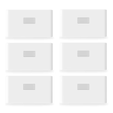 Wiederaufladbare LED Intelligent Sensor Nachtlicht Motion Wand für Schlafzimmer Korridor Schrank Beleuchtung 6Pcs