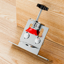 2 stücke Edelstahl Schrank Tür Montage Jig Schränke Rahmen Clamp Haushalt Versteckte Unterstützung