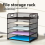 Lade Document Plank Handgrepen Mesh Bureau Bestand Desktop Metaal Kantoor Thuis 6