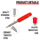 Engraving Knife Computer Tool Accessories Self-Adhesive Reflective Film 6