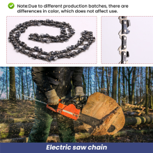 Verpakking van 2 zaagkettingen 3/8 inch 1,3 mm 57TG 40 cm (16 inch) Vervangende ketting voor diverse kettingzagen, elektrische kettingzagen