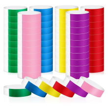 1200 papieren polsbandjes voor evenementen, waterdichte identificatiepolsbandjes, lichtgewicht zelfklevende polsbandjes