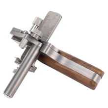 Taglierina manuale per strisce di pelle, strumento in acciaio inossidabile da 10 a 60 mm per taglio manuale