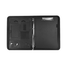 A4 Rits Rekenmachine Binder Conferentie Bestandsblok Map Aktetas Tablet Draagbare Ronde Handvat Tas