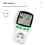 Digital LCD Energie Meter Wattmeter Leistung Strom Kwh Power Messung Outlet Analyzer EU Stecker 6