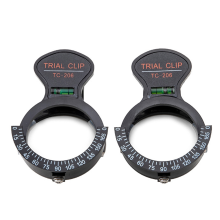 Nuovo supporto per test ottico monoculare per optometria con montatura di prova TC-206, strumento oftalmico (2 pezzi) A