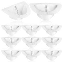 10 stuks urinehoedjes voor toiletten, opvangbekers, plasbekerverzamelaar voor vrouwen, 40oz/1200cc